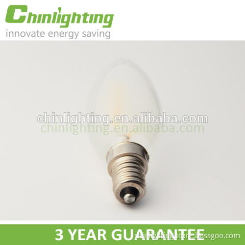 Dimmable LED spot light c35 e14 4w 220v led filament bulb lamp